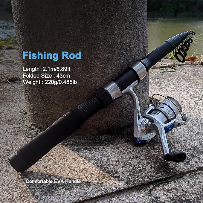 Fishing Rod Reel Combo - Image 2