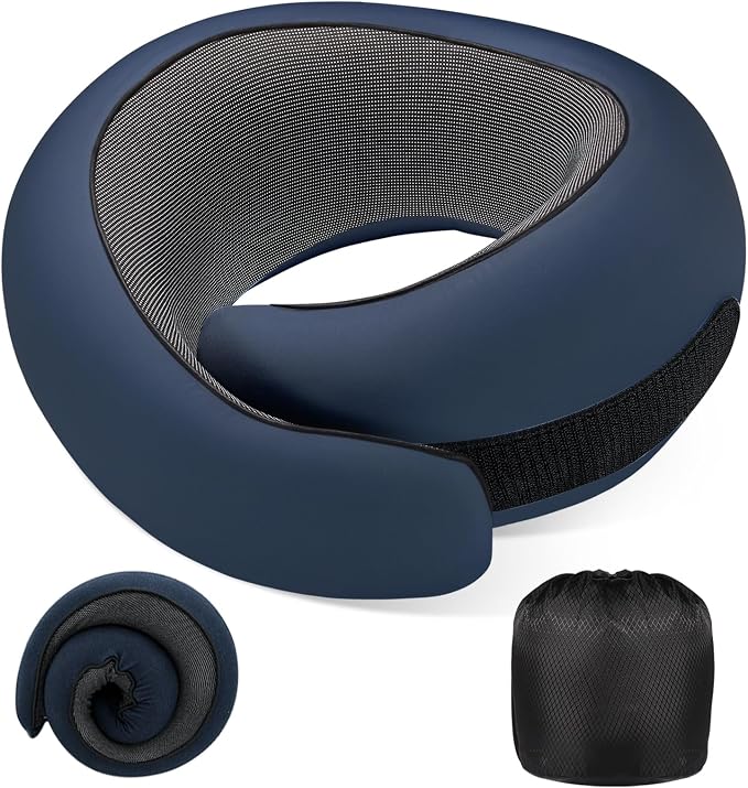Neck Pillow Airplane, 100% Pure Memory FoamTravel Neck Pillow Travel Neck by 4litamz