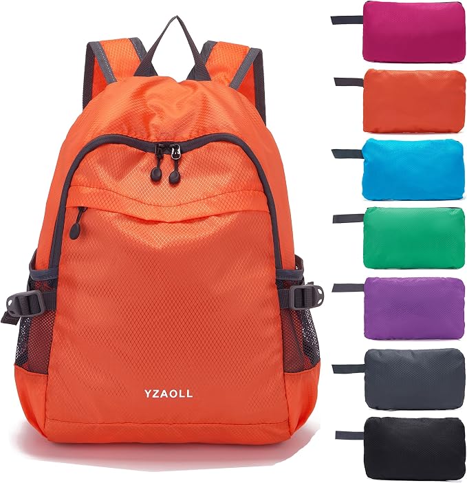 YZAOLL Small Lightweight Packable Hiking Backpack, 20L Hiking Backpack Day Pack by YZAOLL