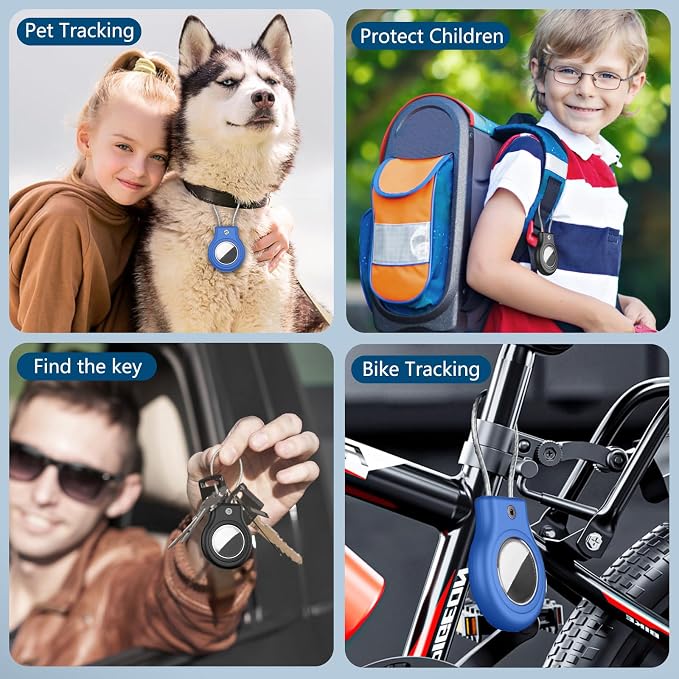 Waterproof Airtag Holder, 2 Pack Air tag Case - Image 6