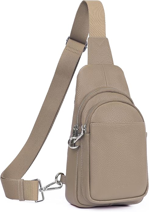 befen Genuine Leather Small Sling Bag by befen-
