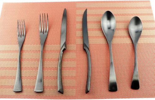 6-Piece Flatware Set, Extra Thick Heavy Duty by Uniturcky