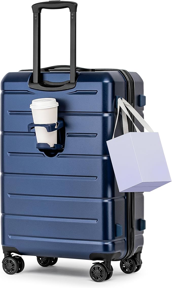 KYME Suitcases with Wheels Hardshell 26 Inch Luggage with TSA Lock Durable by KYME