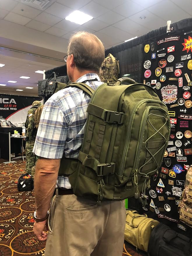 Large Tactical Backpack for Men Military Backpack - Image 2