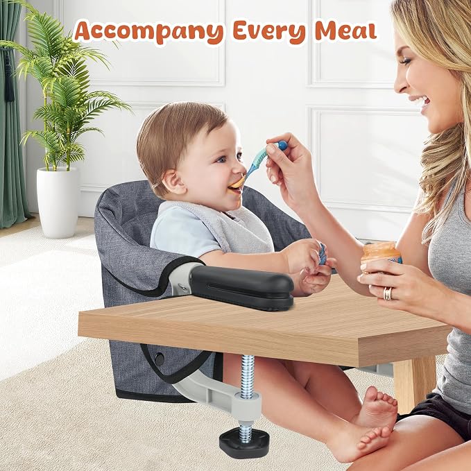 Hook On High Chair, Jozzve Baby High Chair, Portable High Chair - Image 5