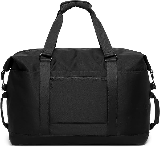 SUNNY BIRD Duffel with Utility Pouch, 40L Weekender Overnight Bag with Shoe - Image 4