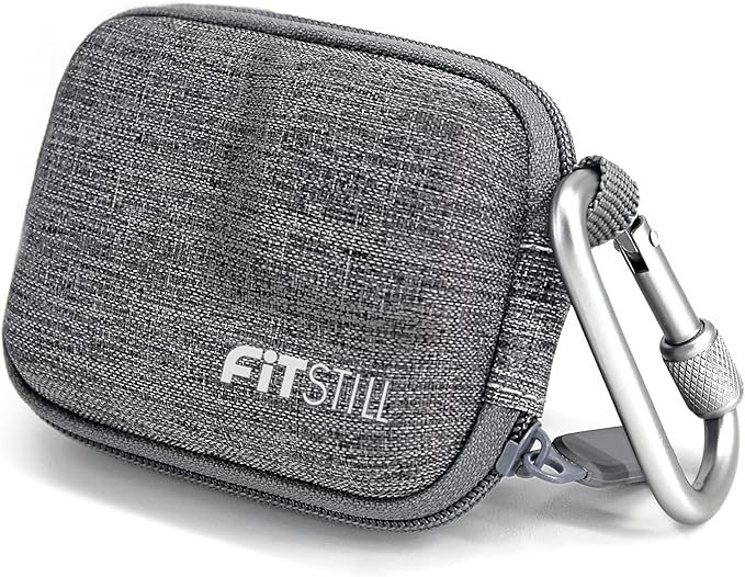 FiTSTILL Grey Weaving Mini Carrying Case by FitdesignkeepitFitStill