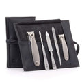 GERMANIKURE 5pc Manicure Set in Black Leather Case by GERMANIKURE