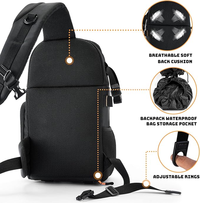 Camera Sling Bag for Photographers - Image 2