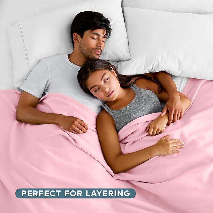 Bare Home Polar Fleece Blanket - Image 5