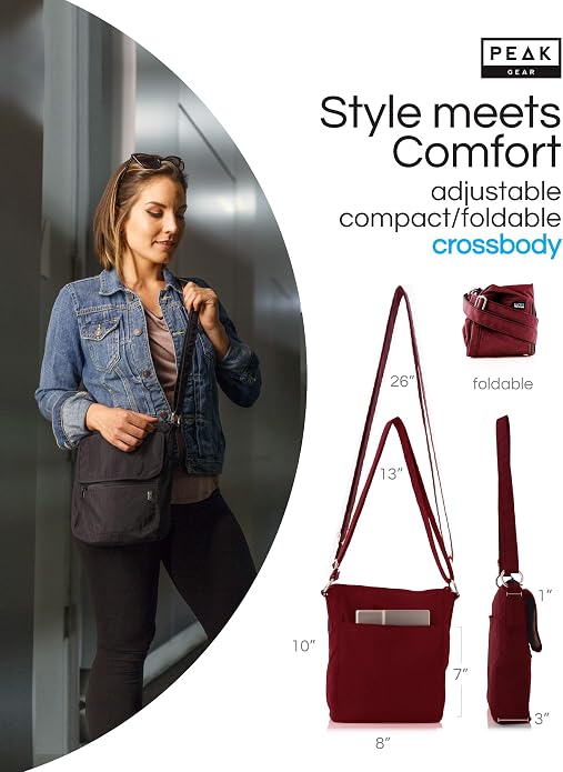 Peak Gear Crossbody Travel Purse - Image 2