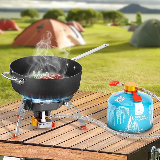 WADEO 7200W Windproof Camping Stove, Camping Gas Stove - Image 7