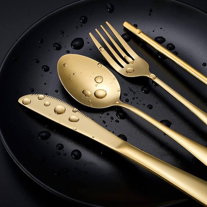 Boulder Bee | Travel Utensils Set | Reusable Camping Cutlery Set | Stainless - Image 5