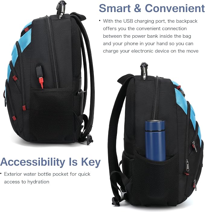 Boavan Laptop Backpack for men, 15.6 inch Laptop Bag - Image 5