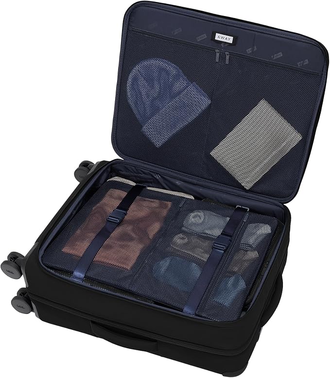 Away Softside Medium Checked Suitcase, 26 Inch Lightweight, Expandable Luggage - Image 7