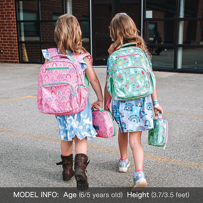 mibasies Girls Backpack 5-8: Lightweight Kids Backpacks - Image 5