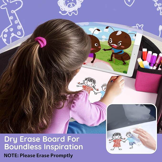 2Pcs ‎Kids Travel Tray, Kids Travel Trays - Image 3