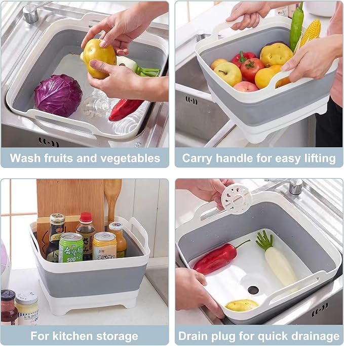 2.4 Gal Collapsible Dish Basin - Image 6