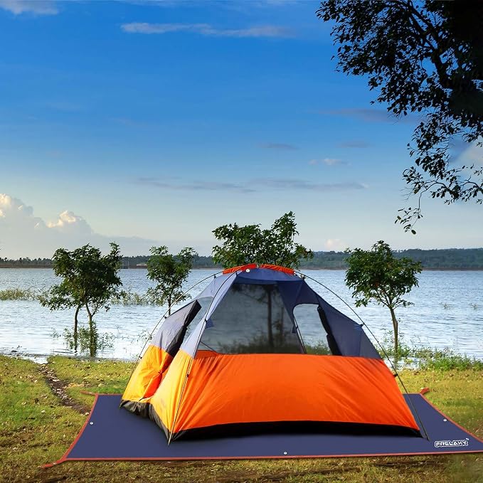 Frelaxy Tent Footprint, Waterproof Camping Tarp, Durable Tent Floor to Elevate - Image 6