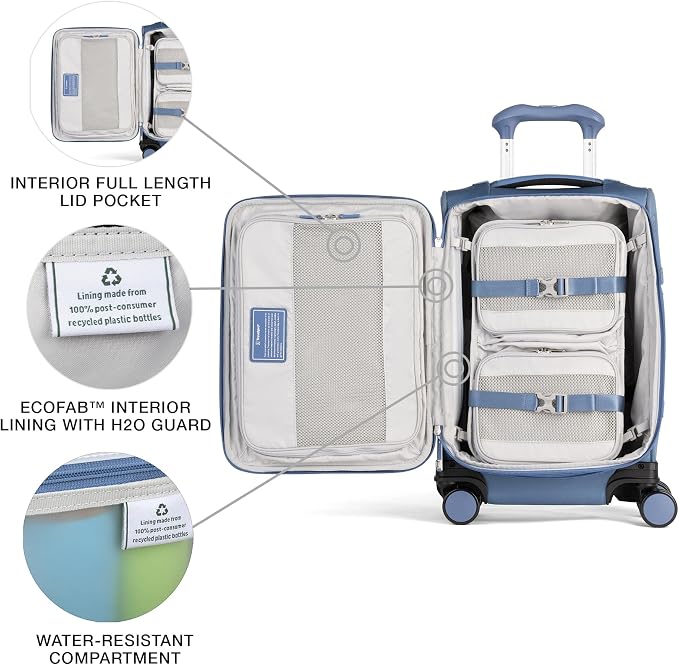 Travelpro VersaPack+ Lightweight Softside Expandable Carry on Luggage, 8 - Image 5