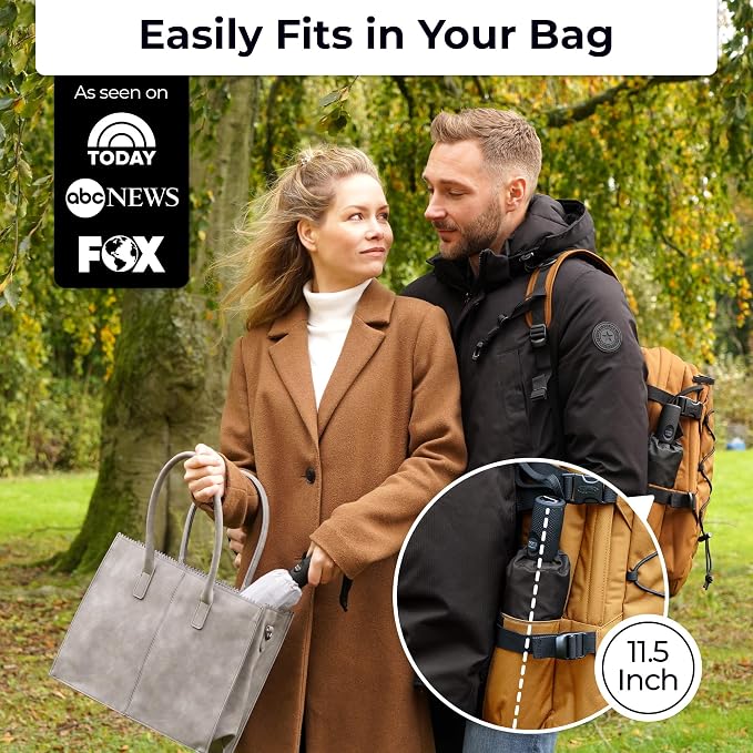TUMELLA Strongest Windproof Travel Umbrella, Small Strong but Light Portable - Image 2
