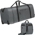 Finnhomy 100L Foldable Rolling Duffel Bag by Finnhomy