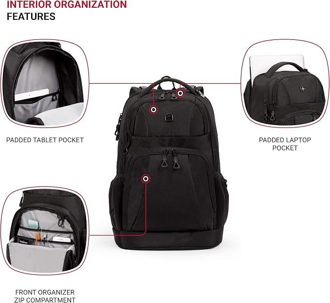 SwissGear 5698 Laptop Backpack - Image 4