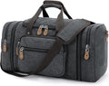 Gonex Canvas Duffle Bag for Travel 60L Expandable Duffel Weekend Overnight Bag by Gonex