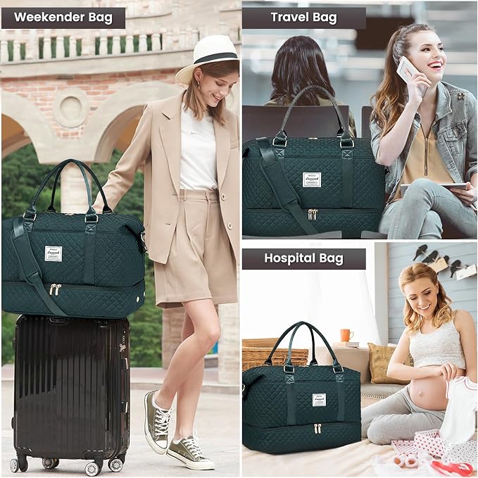 LOVEVOOK Travel Duffle Bag, Weekender Bags - Image 6