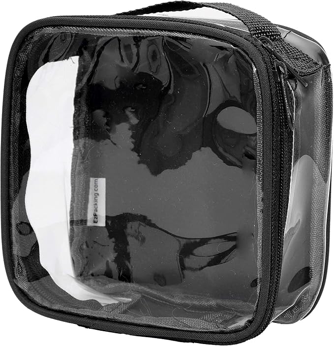 Clear TSA Approved 3-1-1 Travel Toiletry Bag by EzPacking