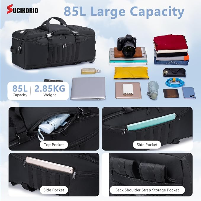 Tactical Travel Duffle Bag - Image 5