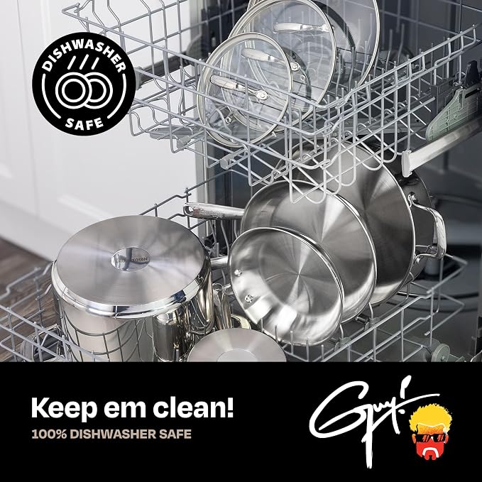 Guy Fieri's Flavortown 8-Quart Stainless Steel Stock Pot - Image 7