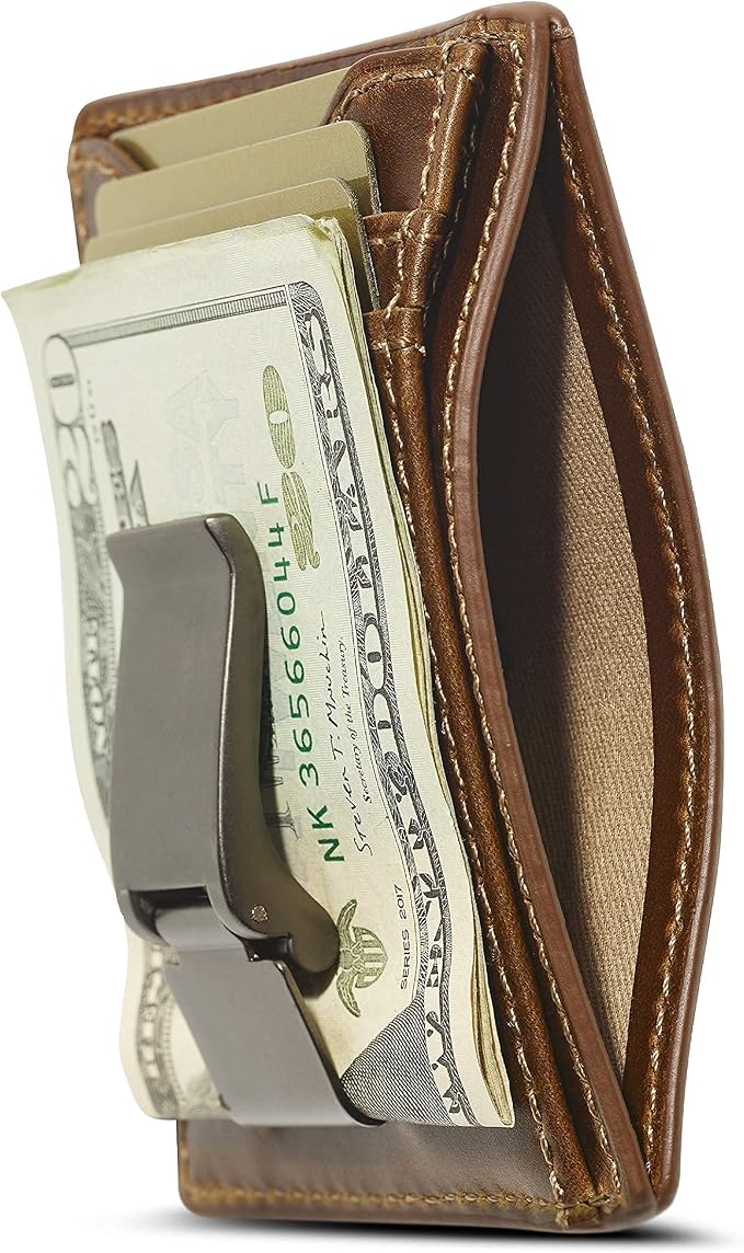 House of Jack Co. Flynn Hinged Money Clip Wallet - Image 4