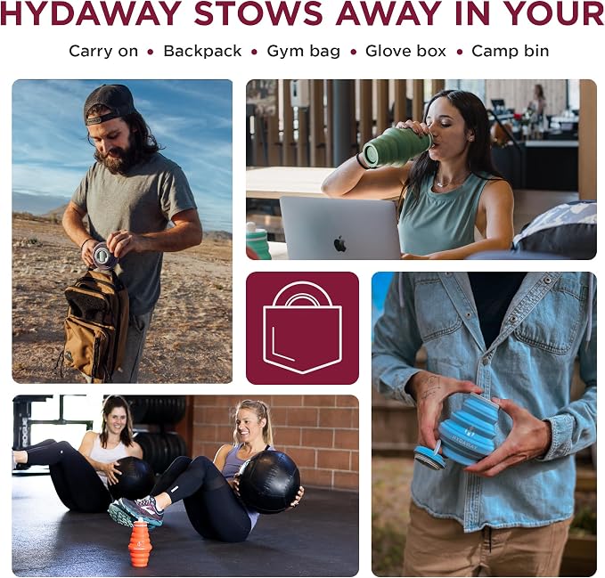 HYDAWAY 25oz Collapsible Water Bottle - Image 5