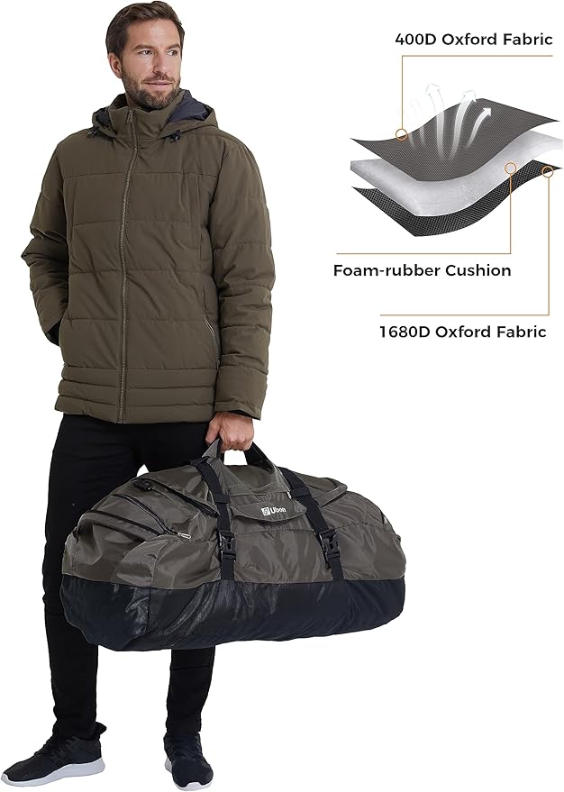 Ubon Large Duffel Bag Weekender Bags - Image 6