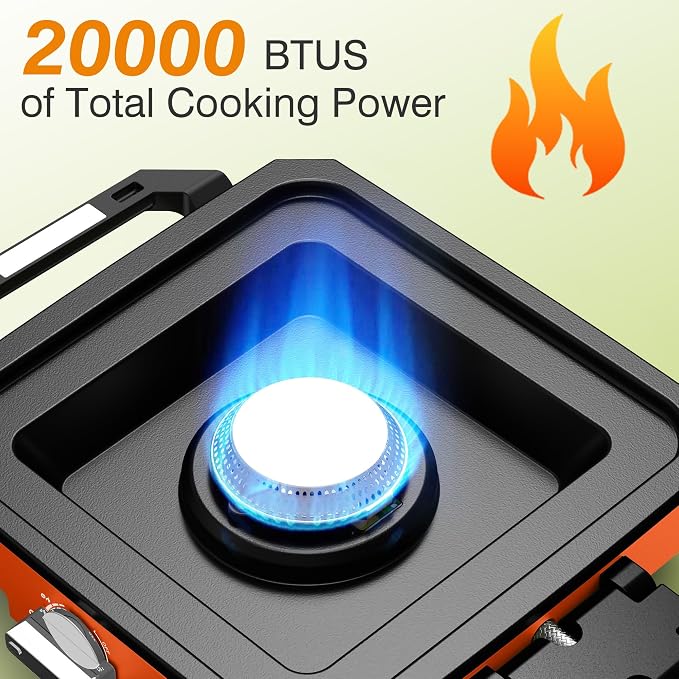 ODSD 2 Burner Camping Stove - Image 4