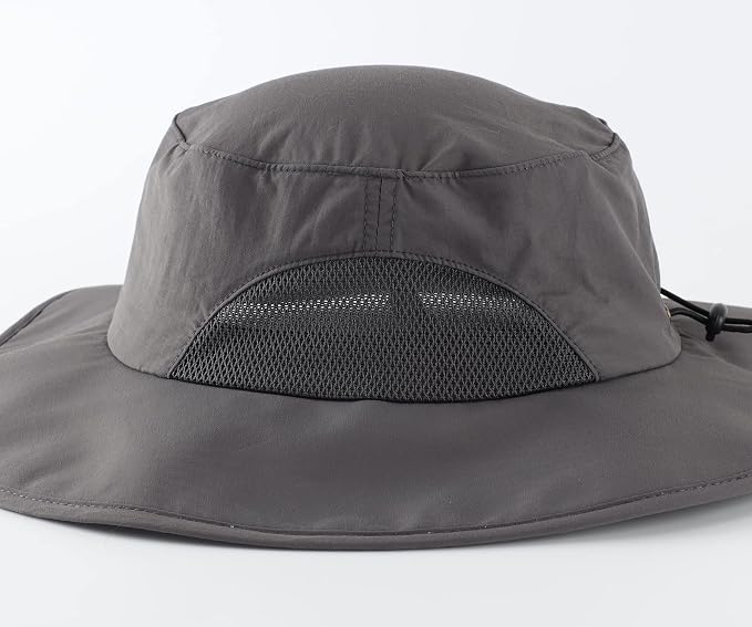 Home Prefer UPF50+ Mens Sun Hat Wide Brim Fishing Hat - Image 4