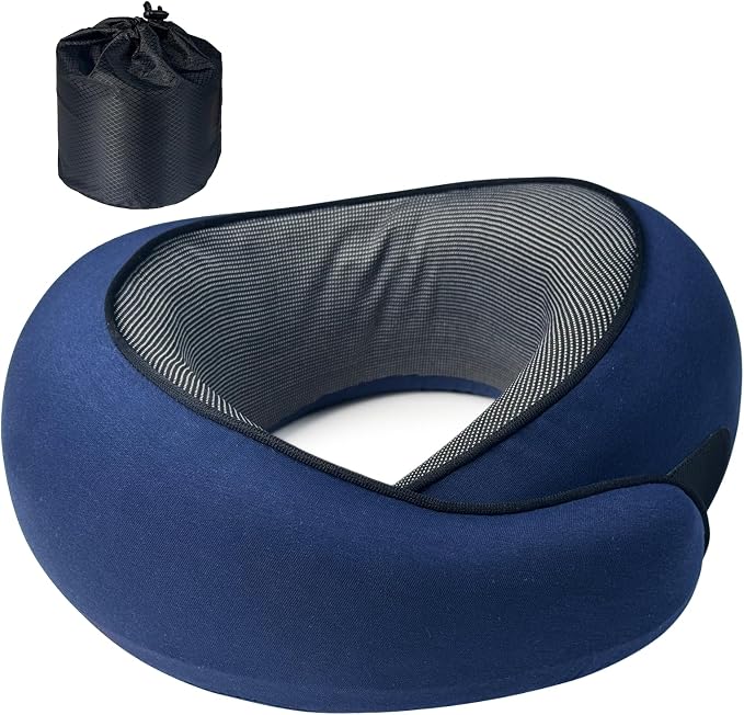 Travel Pillow | High-Density Memory Foam Pillow by TravelNeckPillow