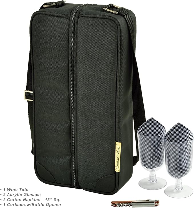 Picnic at Ascot Insulated Wine Tote - Image 3