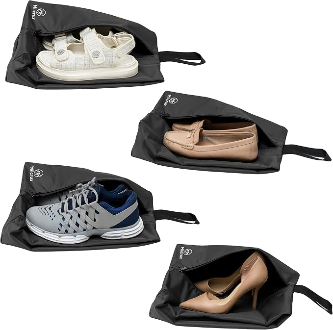 Travel Shoe Bag, Odor Absorbing Bag, Water Resistant, Shoe Storage, Organizer - Image 2