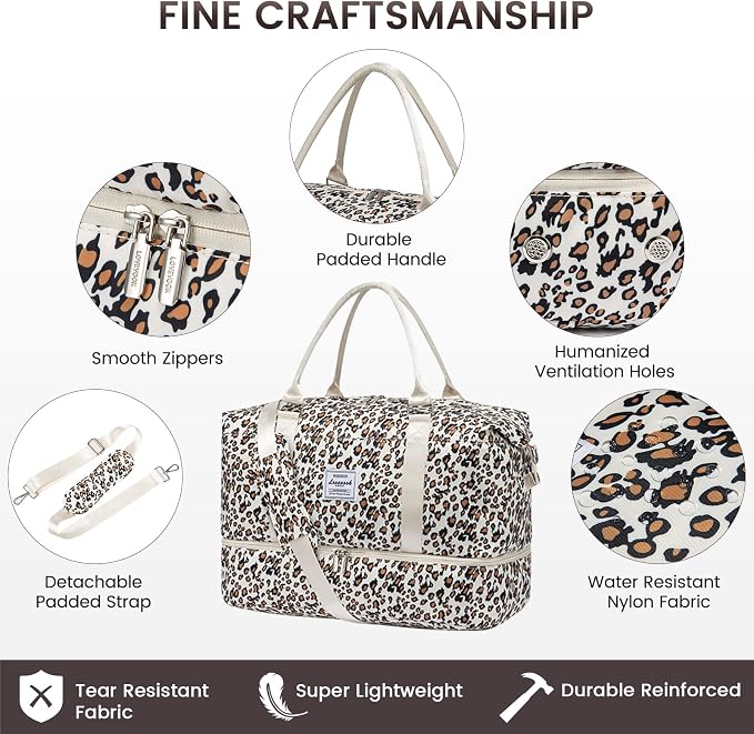 LOVEVOOK Travel Duffle Bag, Weekender Bags - Image 7