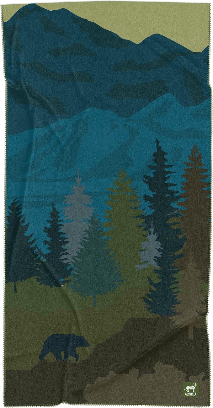 Sprints Athletic Running Towel, Full-Sized, Car Seat Cover by Sprints