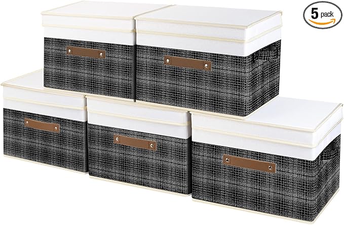 TYEERS Collapsible Storage Bins by StorageOrganization