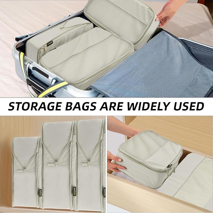 4 Piece Compression Packing Cubes - Image 8
