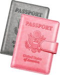 Herain Passport Holder for Travel Cruise Essentials, RFID Passports Book Card by WelcometoHerain