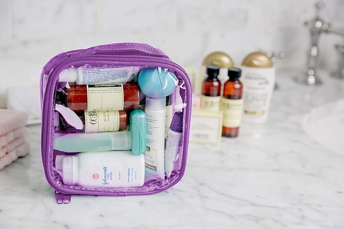 EzPacking Clear TSA Approved 3-1-1 Travel Toiletry Bag - Image 9