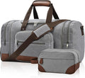 Litvyak Duffle Bag for Travel, 50L Canvas Travel Duffel Bags Overnight Weekend by Litvyak