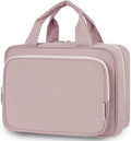Travel Toiletry Bag for Women Large Hanging Makeup Bag Organizer Toiletries Bag by Narwey