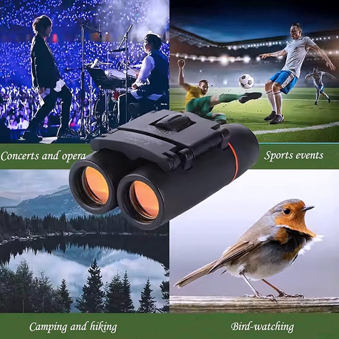 Binoculars with Phone Adapter for Adults, Compact Pocket Travel Binocular for - Image 8