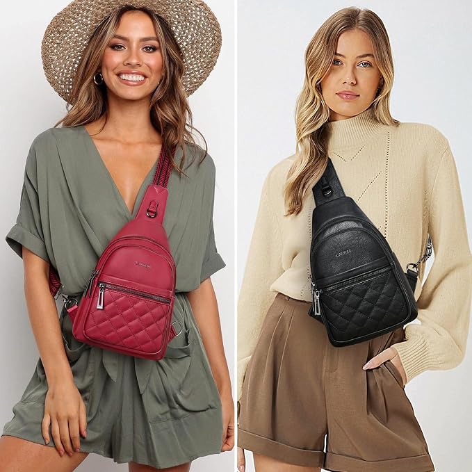 Sling Bag For Women Fanny Pack Crossbody Travel Shoulder Belt Bags Tote - Image 9